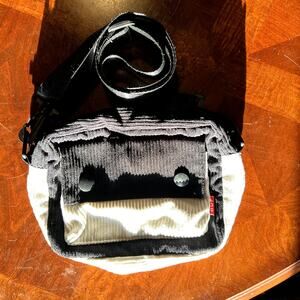 Black and White Crossbody